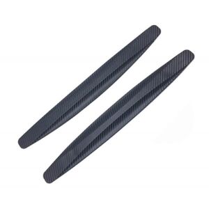 Set Banda Protectie Techstar®, Design Pentru Usa, Prag, Bara, Model Auto Universal din Cauciuc cu aspect de Fibra de Carbon, 40cm, Negru 136354290 - Protecții pentru marginile ușilor auto