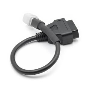 Vedere unghiulară a cablului adaptor OBD2 pentru motociclete Yamaha Techstar - Accesorii pentru instrumente de diagnosticare a vehiculelor