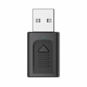 Techstar® M135 4 az 1-ben audió vevő adó, Bluetooth 5.0, USB port, AUX 3,5 mm, kompatibilis otthoni TV-vel vagy autóval, fekete 136354753 - Bluetooth adapter