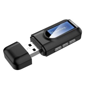 Techstar T16 Bluetooth 5.0 adó és vevő LCD kijelzővel - Bluetooth adapter