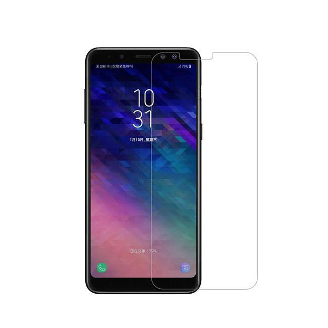 Samsung Galaxy A8 2018 karcálló edzett üveg Tempered Glass kijelz...