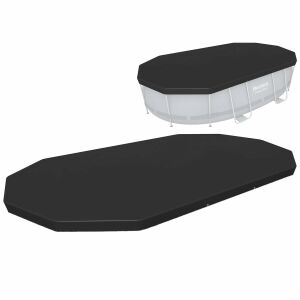 Fedél ovális keretes medencéhez 427 x 250 x 100 cm Bestway 58425