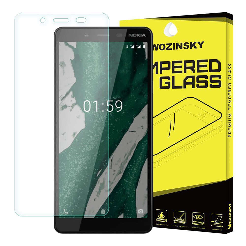Nokia 1 Plus + karcálló edzett üveg Tempered glass kijelzőfólia k...