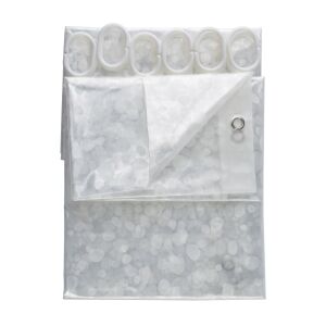 ZAC PATTERN zuhanyfüggöny 180x180cm - modern dizájn, vízálló poliészter