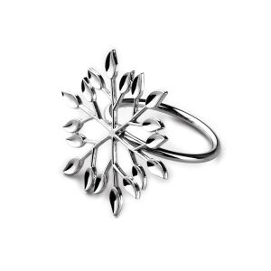 ADRIANNE Szerelt fényes szalvéta tartó 5x4x4cm