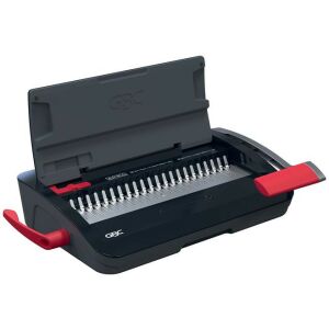 Spirálozógép, műanyag spirálkötéshez, manuális, 165 lap, GBC "CombBind CB12" 136385127 - GBC