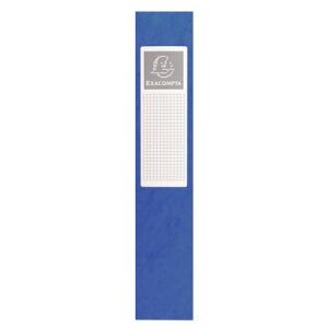 Gumis mappa, karton, A4, 60 mm, EXACOMPTA, kék 138509307 - Exacompta