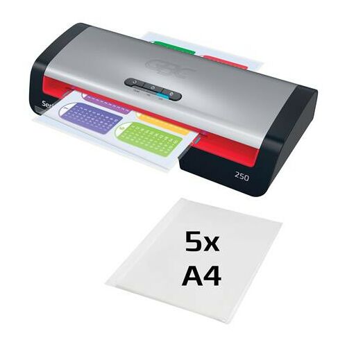 Laminálógép, A4, 75-125 mikron, GBC "250 Office" 136387070