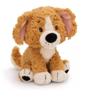 Nici brauner Plüschwelpe, 25 cm, sitzende Position - Kuscheltiere