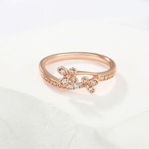 Arany tónusú Emporia Ötvözetű Gyűrű Fehér Emporia® Kristállyal, XUP190/54 136389923 - Divat & Öltözködés