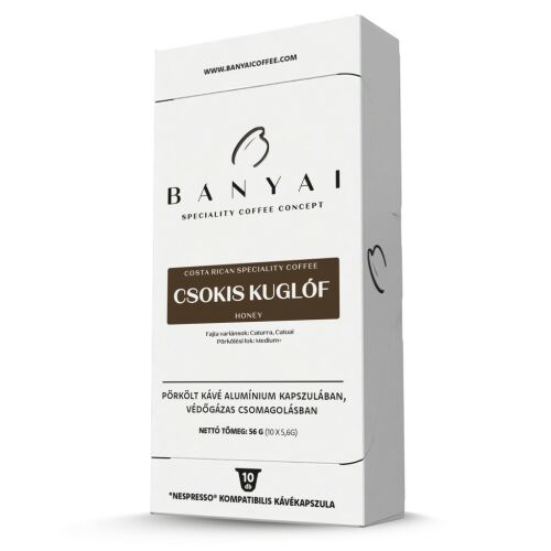 Bányai Csokis Kuglóf Nespresso kompatibilis kávékapszula 10db 136392444