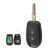 Dacia/Renault autókulcs távirányítóval, 2 gombbal és belső alkatrészekkel