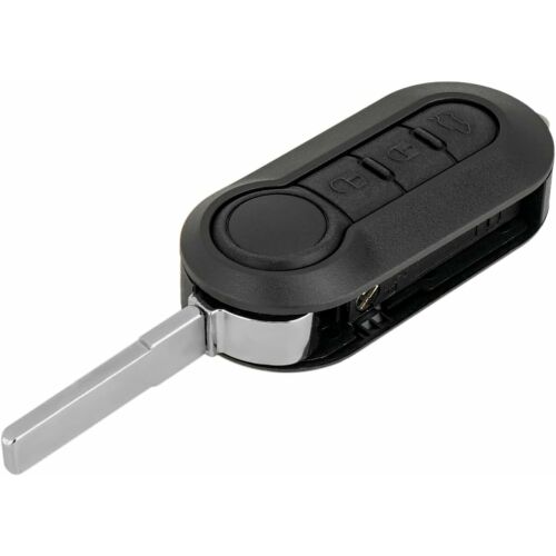 Programozható, teljes autókulcs 433MHz, 3 gomb, ID46 chip, kompatibilis a Fiat 500L, Ducato, Bravo, Iveco Daily, Peugeot Boxer modellekkel – Marelli rendszer – elektronikával és pengével 136399637