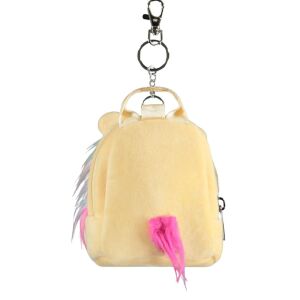 Мини ключодържател за раница, Squishmallows, лъвът Леонард, пастелно многоцветен, 11x9x5 см, марка Difuzed 136399857 - Ключодържател