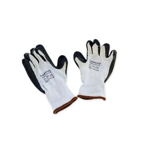 Erősített vulkanizált mártott tenyerű téli kesztyű, szürke, 9' 136400366 - Védőfelszerelés