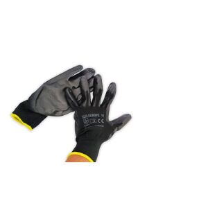Impregnált mártott tenyerű kesztyű, fekete, 11' 136400368 - Védőfelszerelés
