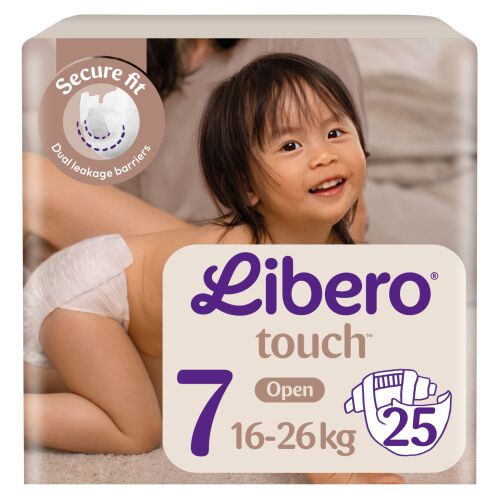 Libero Touch pelene-gaćice 16-26kg junior 7 (25 kom)