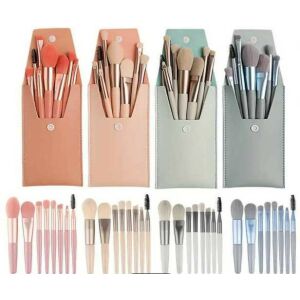 8 részes sminkecset készlet – szem- és szemöldökformázáshoz, tokkal 136404415 - Frumusețe și sănătate