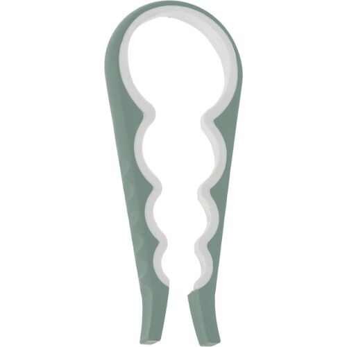 Koopman Glas- und Behälterdeckelöffner, 23x9x1,2, Kunststoff, grün 136427831