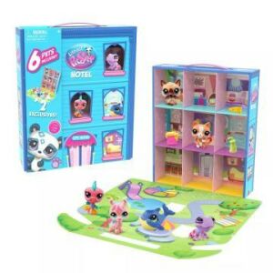 Littlest Pet Shop: 2 az 1-ben játékkészlet figurákkal 136428221 - Hasbro