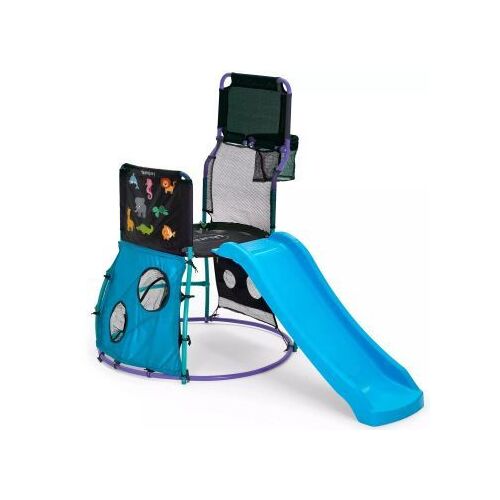 Plum: Moja prva kula za aktivnostima s toboganom i košem za košarku - 260 x 100 x 143 cm 136428297
