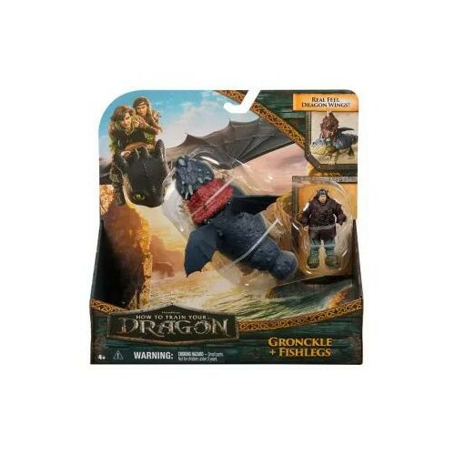 Drachenzähmen leicht gemacht: Gronckle und Fischbein Actionfiguren Set