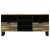 TV szekrény, 100x33,5x46 cm, tömör mangófából készült 136430944