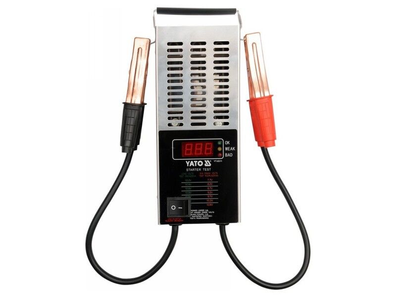 YATO Akkuteszter 12V digit CCA 150-1400A