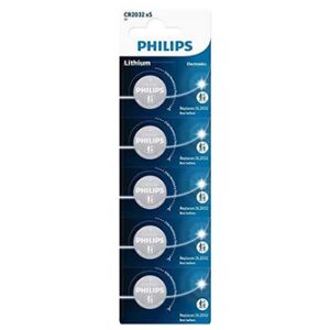 Gombíková lítiová batéria Philips CR2032 136433547 - Počítače a doplnky
