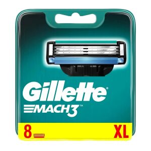 Nachladen für Lametta Mach 3 Gillette 7702018263783 (8 uds) 138956746 - Haarentfernung & Rasur