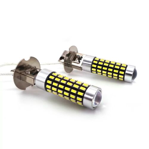 2 db H3 LED izzó 12V-24V CANBUS 1200lm, autó fényszóró csere - Autó izzó