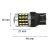 2 db LED izzó 7443 12-24V CANBUS 1800lm fehér, lencsével 136438274