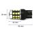 2 db LED izzó 7443 12-24V CANBUS 1400lm fehér, lencsével 136438296