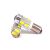 2 db LED izzó BAX9S H6W 12V 400lm CANBUS 136438901