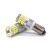 2db H6W LED izzó BAX9S 12-24V CANBUS fehér erős 700lm 136439053