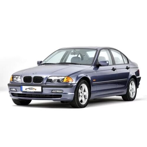 Kék BMW 3-as sorozat E46 szedán - Autó izzó