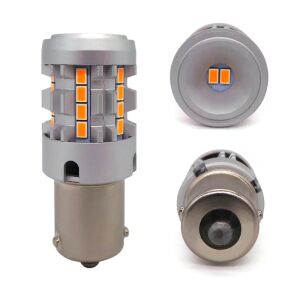 PY21W BAU15S LED žiarovka, viacnásobné pohľady, oranžová, CANBUS - Auto žiarovky