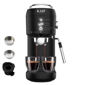 Еспресо машина KAIF Style Explora Series TC58A, приготвяща две чаши еспресо - Кафемашина с лост за натискане
