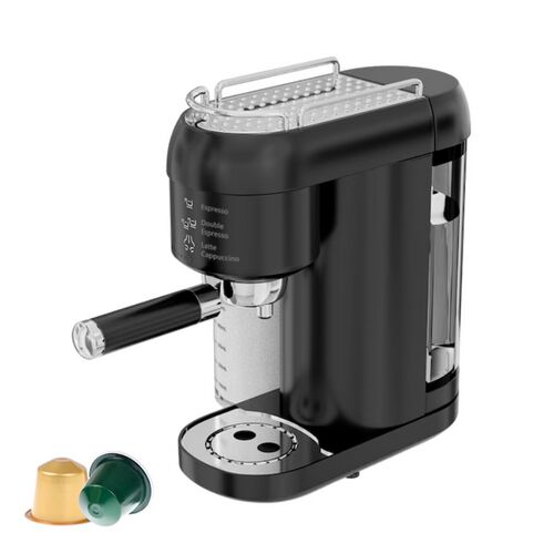 Черна еспресо машина KAIF Style Explora Series TC58+ с капсули Nespresso