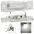 2 db Opel rendszámtábla lámpa LED 2x650lm 136440531