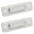 2 db Opel rendszámtábla lámpa LED 2x650lm 136440531