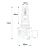 HB3 9005 LED autó izzó méret diagram