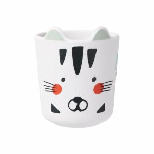 Melamin-Kinderbecher mit Henkel, 77x90 mm, Katzen-Design, matte Oberfläche, PDAP-Beschichtung 136451687 - Gläser