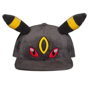 Czapka regulowana, dla chłopców, Pokémon - Umbreon Pluszowa, 19x18x16 cm, marka Difuzed