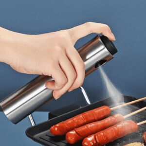 Pulverizarea uleiului cu pulverizatorul de ulei Koken pe grătar - Distribuitoare de ulei și oțet