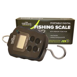 Wizard hordozható digitális horgász mérleg memória funkcióval, 75kg/165lb kapacitás - Wizard