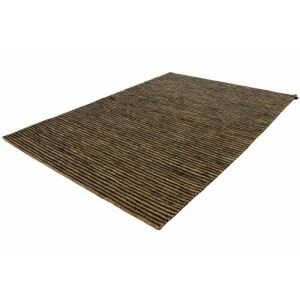 Ukośny widok dywanu Bakero Jute naturalny/czarny (120x180 cm) - Dom i ogród