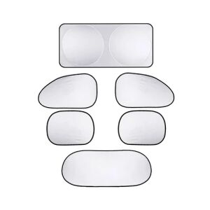 SLH 6 darabos autós napvédő szett - Szélvédő takaró