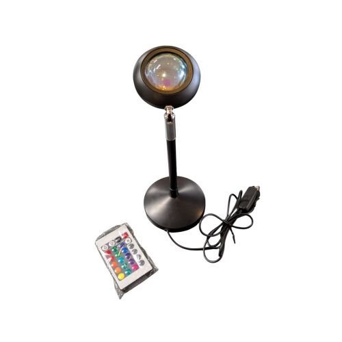 UFO Sunset Lamp távirányítóval. Állítható naplemente vetítőlámpa.