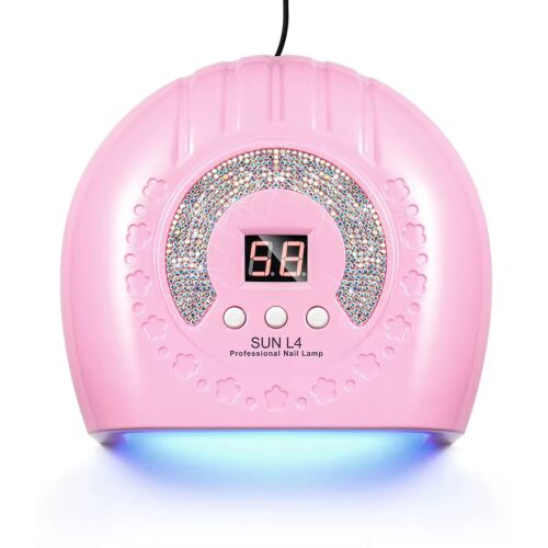 Sun L4 Műkörmös Lámpa Strasszköves 88W Rózsaszín 136458316